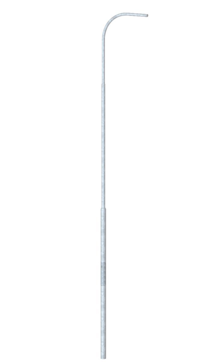 Stolpe ZRSE med enkelarm, Varmförzinkning - STOLPE 6M LPH 1.5M ARM L 1.2M ZRSE 108/48 RL