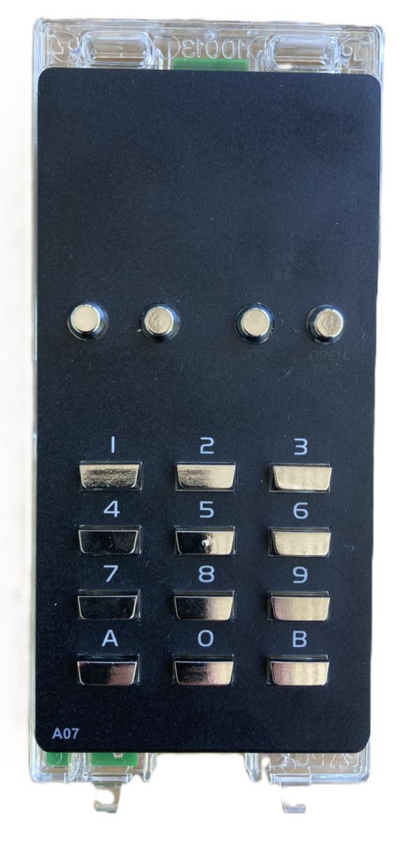 Insats kodlås A07 - INSATS KODLÅS A07