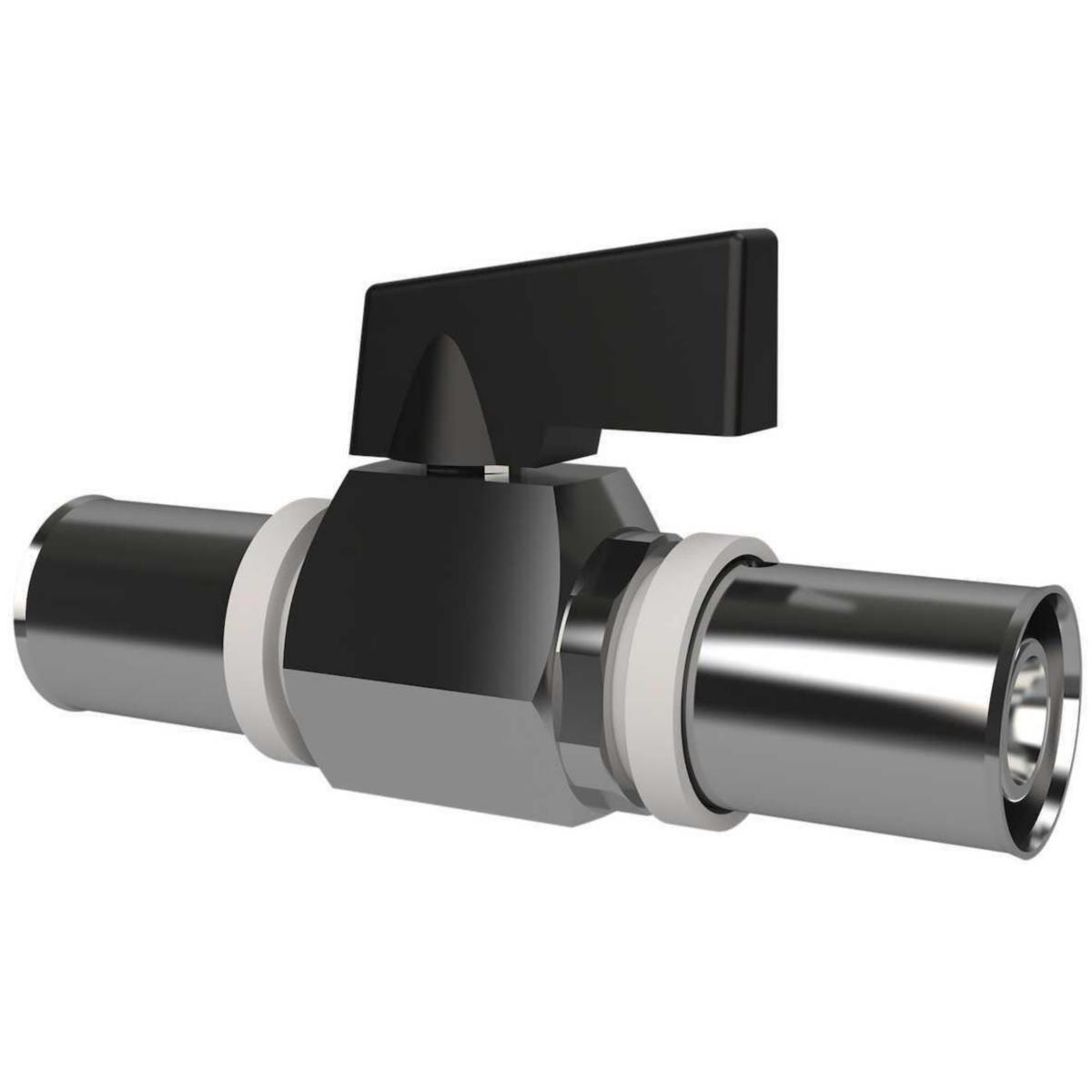 Ball Valve R25, Accessory for Heating Circuit Distributor, LK - PRESSPEX BALL VALVE AX16 LK