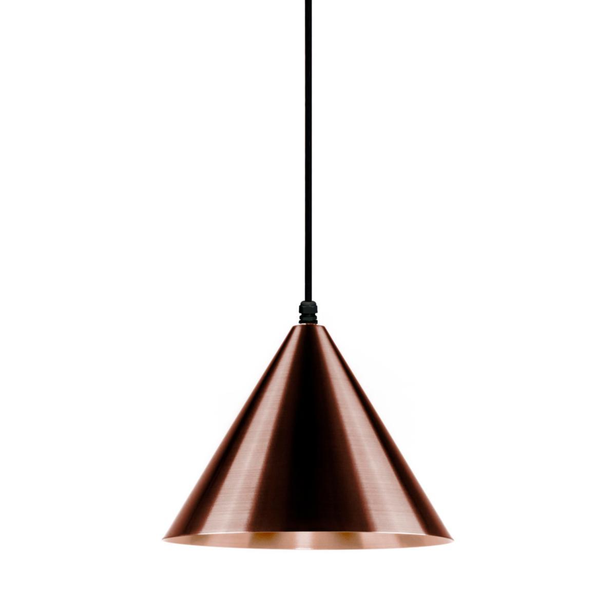 Pendelarmatur Tratt - PENDELARM E27 IP44 CU M.OXID TRATT