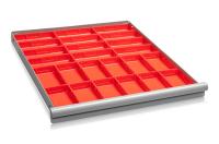 Lådinredning WFI Kombination 5 50 mm Plastlådor