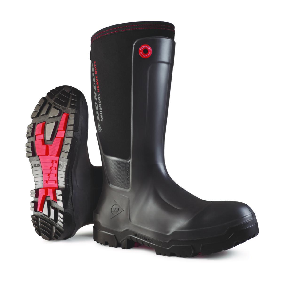 Skyddsstövel Dunlop LG8HU01 Snugboot - SKYDDSSTÖVEL DUNLOP LG8HU01 SNUGBOOT S5L SVART STL 37