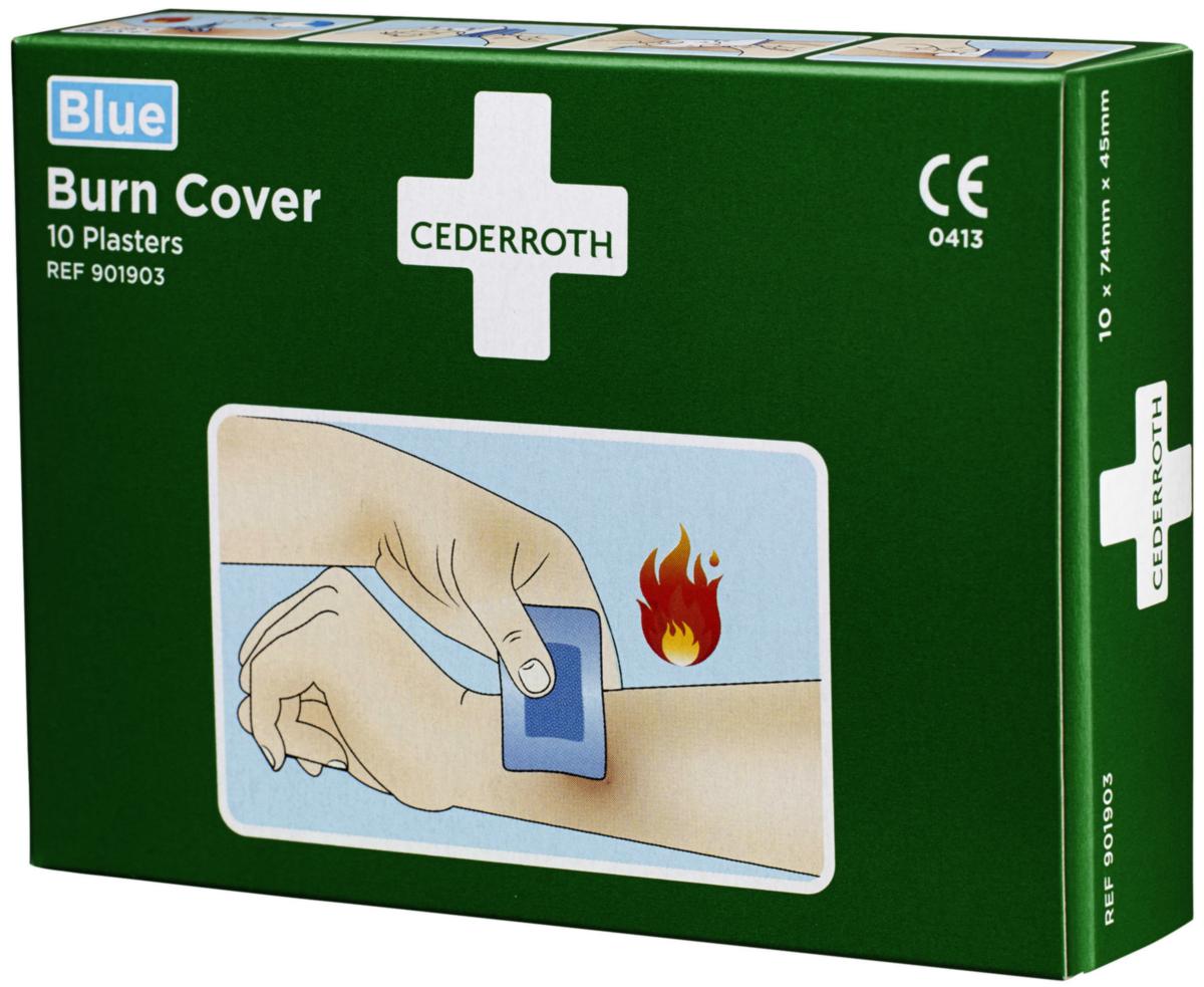 Plaster cederroth 901903 - PLASTER CEDERROTH 901903 BURN COVER 10PCS/BOX