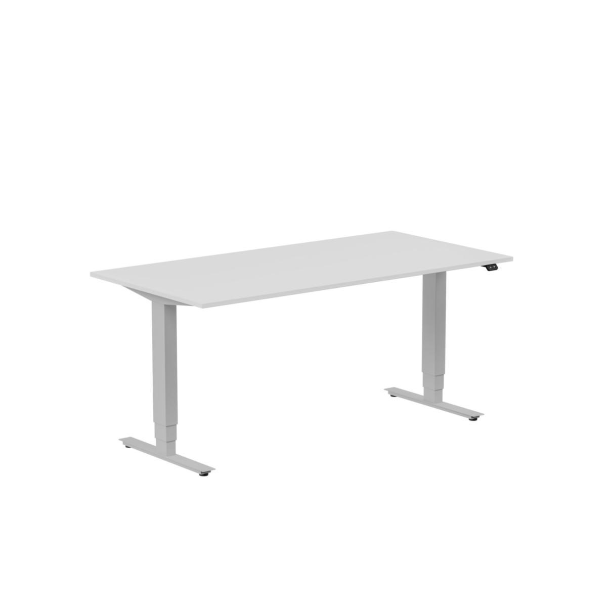 Skrivbord Ergofunk Max, höj- och sänkbart - SKRIVBORD EF MAX 1600X800 LJUSGRÅ/SILVER