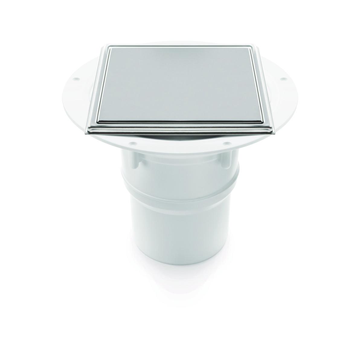 Rensbrunnar för klinkergolv, Jafo - JAFO PRK 110 RENSBRUNN FÖR KLINKERGOLV. BOTTENUTL 110MM.