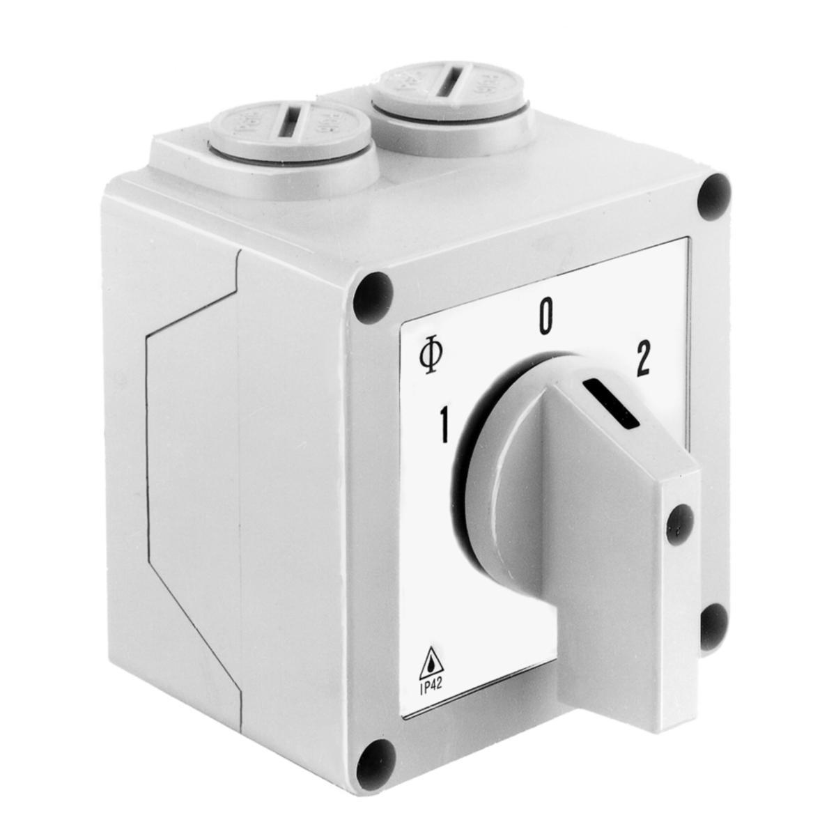 Omkopplare Dahlander 1-0-2 - DAHLANDEROMKOPPLARE 23-POL 25A CA20.A441.PN1