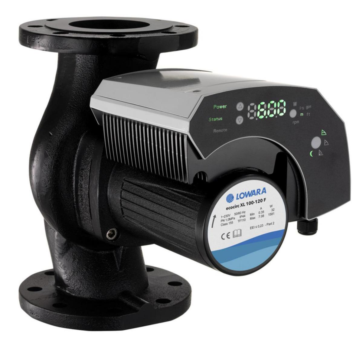 Cirkulationspump Ecocirc XL Plus, Lowara - ECOCIRC XLPLUS 80-120 F PN6 CIRKULATIONSPUMP. LOWARA