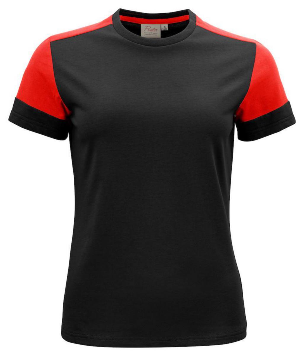 T-shirt Printer Prime 2264031 Dam - T-SHIRT PRINTER PRIME DAM SVART/RÖD STL XL