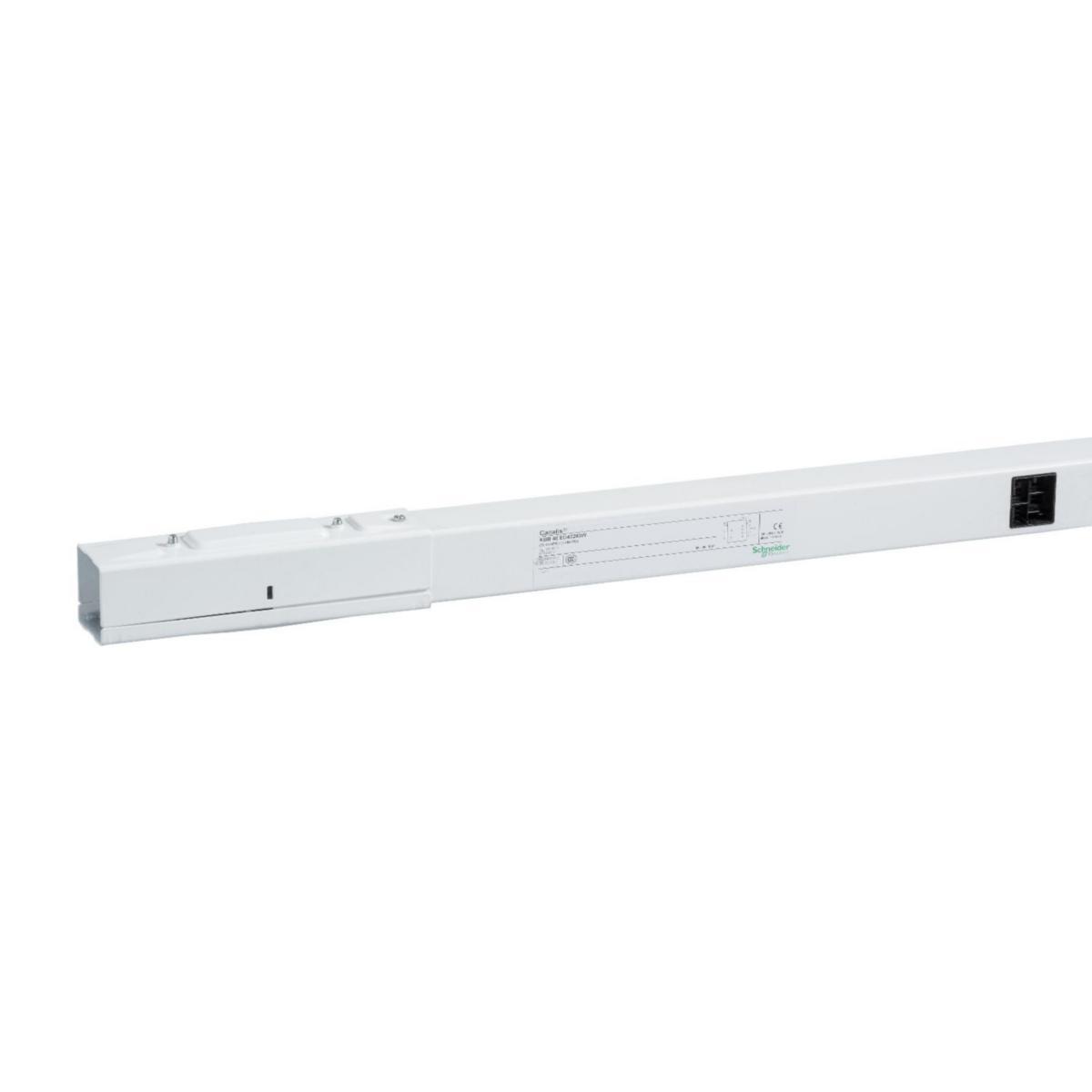 Skenelement raka KBB enkel krets med bussledning - SKENA 40A 2M 3FAS 2 UTTAG BUS KBB40ED4202TW