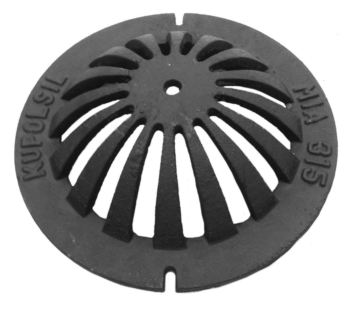 Mardam låg kupolsil för plastbrunn - 315 KUPOLSIL LÅG H=85MM