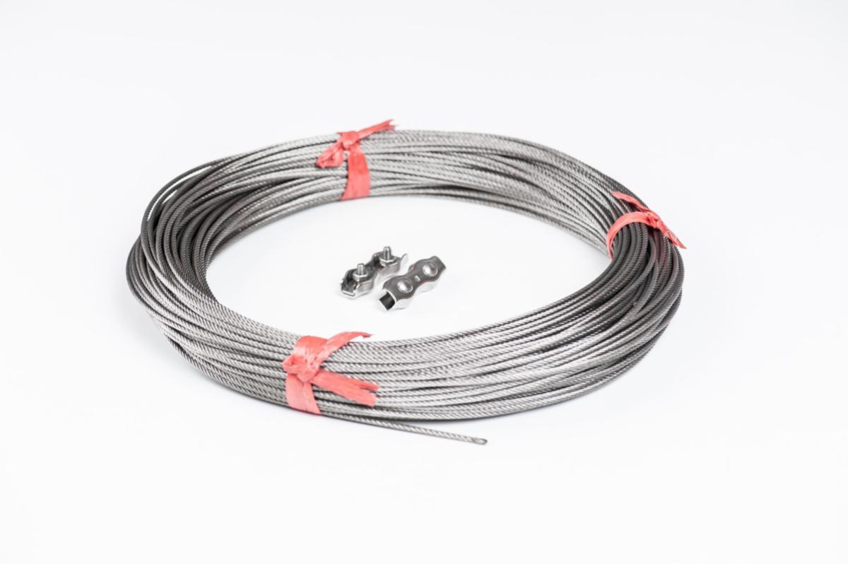 Wire lock AISI 316/2343 - STAINLESS WIRE LOCK FOR 3.0 MM WIRE AISI 316/S2343