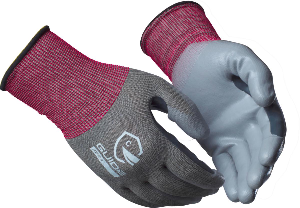 Skärskyddshandske Guide 6602 - HANDSKE GUIDE 6602 PU SKÄRSKYDD C TOUCH STL 11