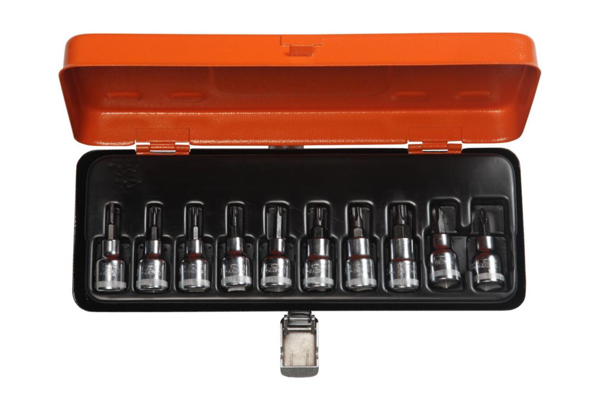 Torxset Bahco 7809TORX/10 - TORXSET BAHCO 7809TORX/10 1/2 10 DELAR