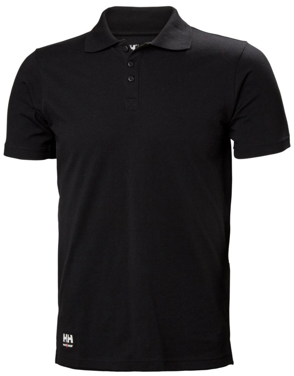 Pikétröja Helly Hansen 79398 Classic 2.0 - PIKÈTRÖJA HH 79398-990 CLASSIC 2.0 SVART STL L