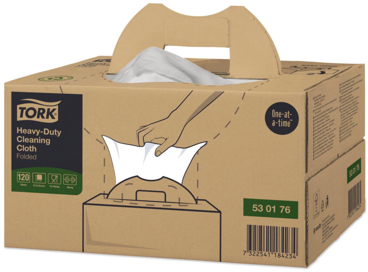 Cleaning Cloth Tork Heavy-Duty W7 Handy-box - TORK HEAVY DUTY CLEANING CLOTH HANDY-BOX W7