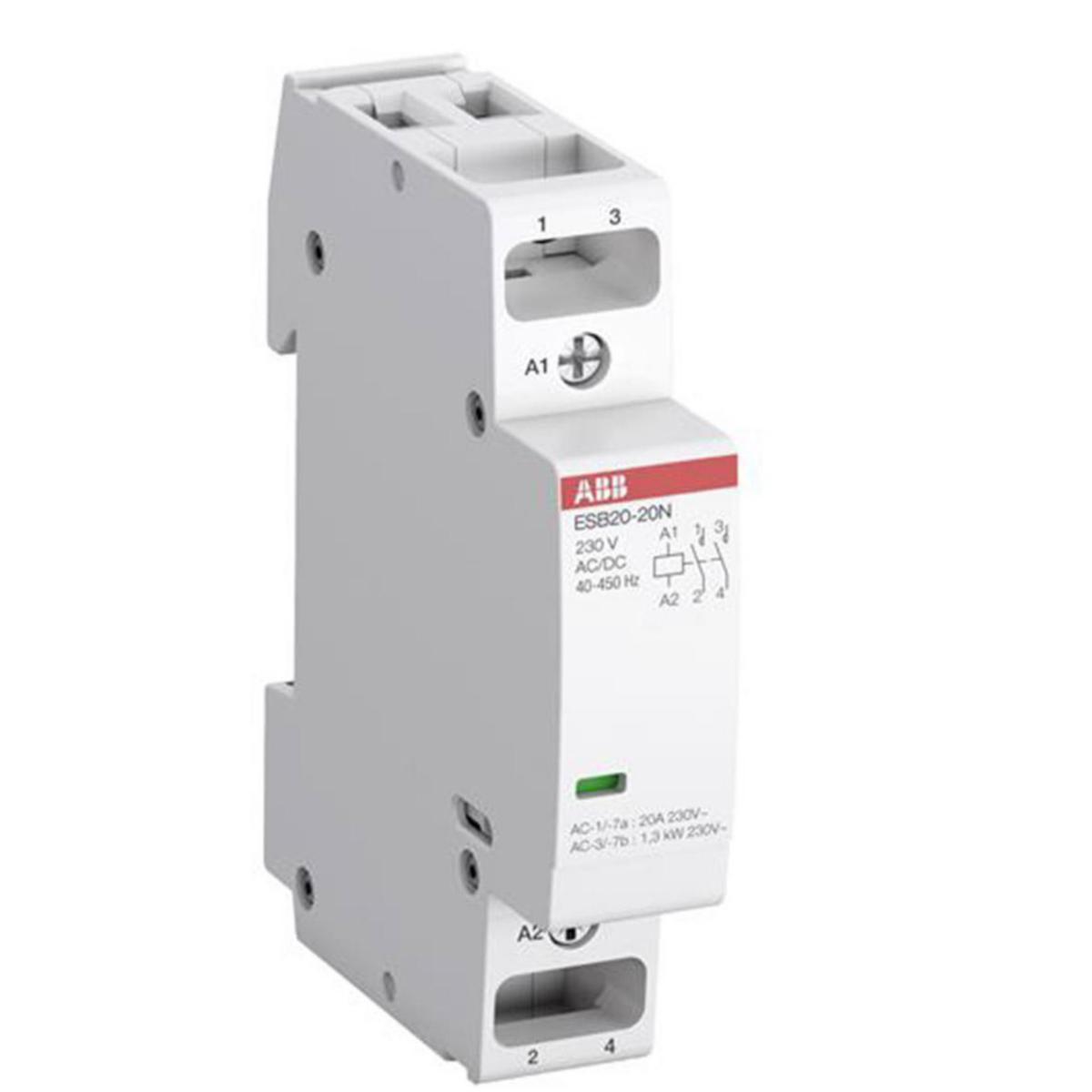 Normkontaktor ESB - NORMKONTAKTOR 20A 2SL 230V ESB20-20N-06