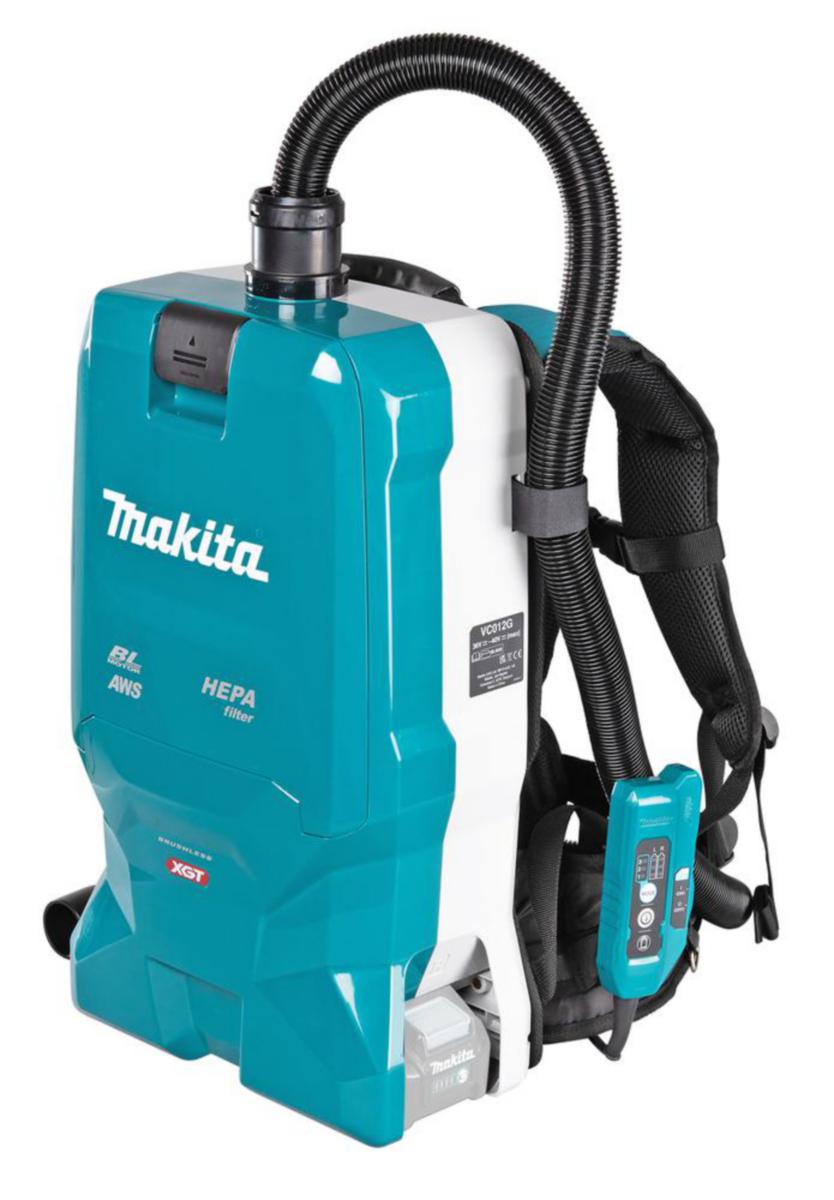 Ryggdammsugare Makita VC012GZ01 SOLO - RYGGDAMMSUG. MAKITA VC012GZ01 40V SOLO AWS 200MBAR 6L