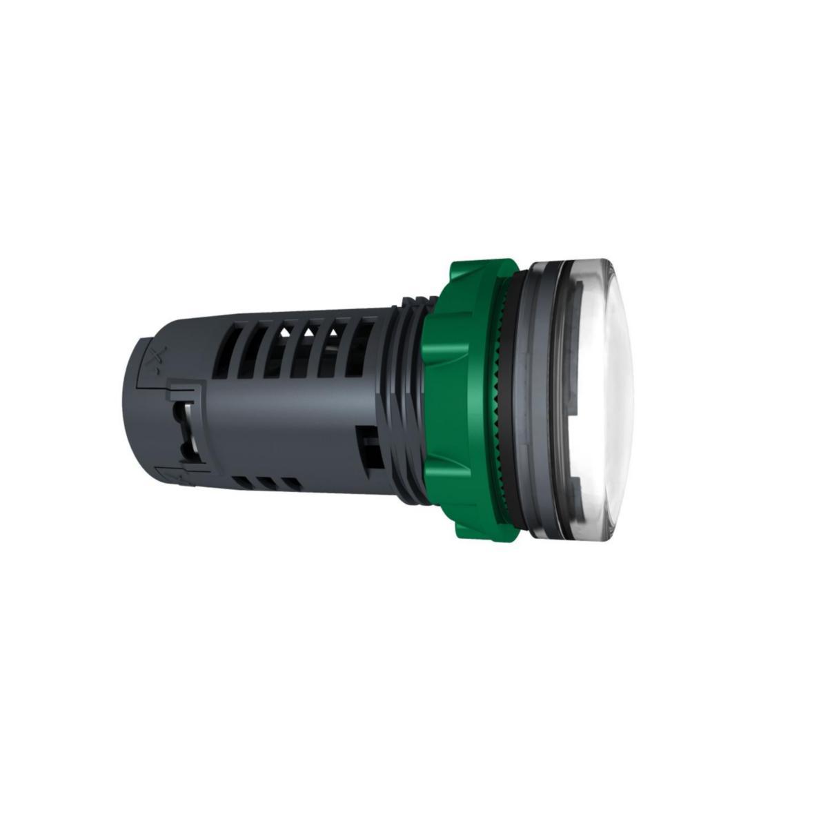 Signallampa XB5EV - SIGNALLAMPA 120V VIT XB5EVG1