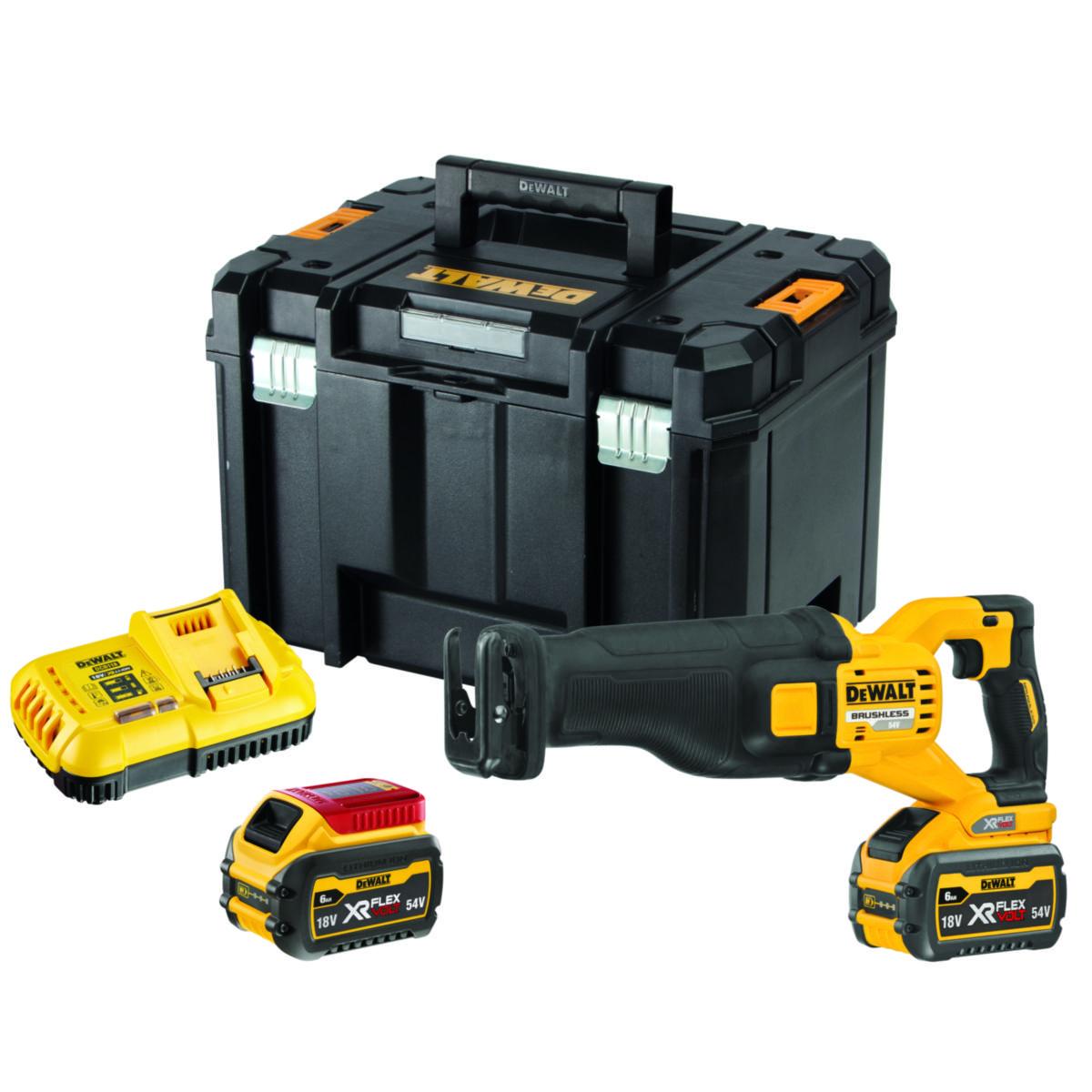 Tigersåg DEWALT DCS389T2 - TIGERSÅG DEWALT DCS389T2 54V XR FLEXVOLT 2X6.0AH