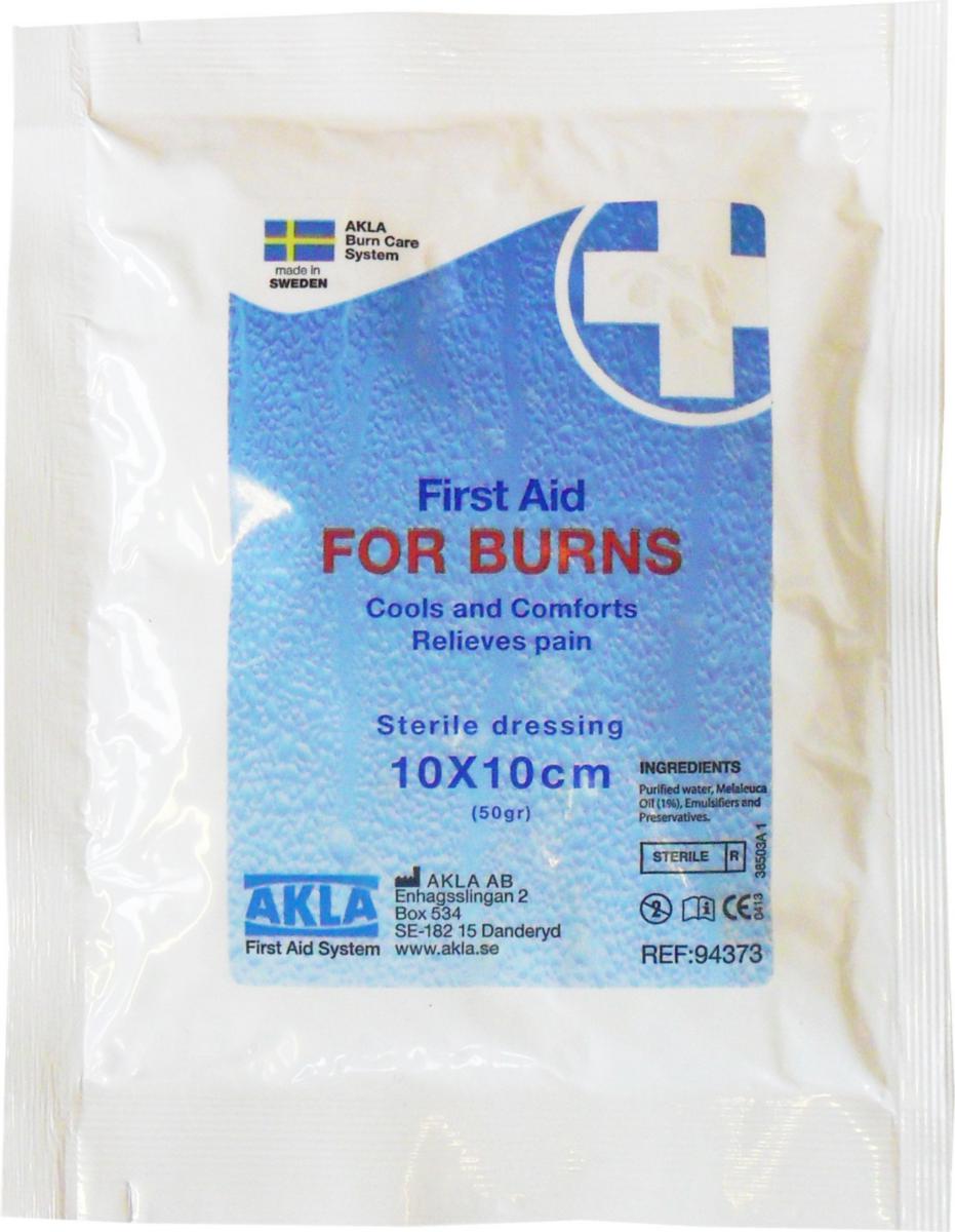 Burn pledget akla - BURN PLEDGET AKLA 94393 FOR BURNS 10X10