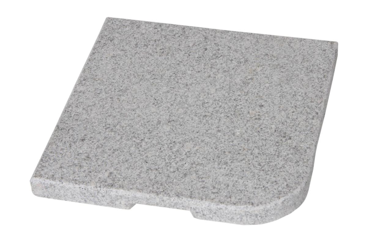 Parasollfotsvikt Abetone - PARASOLLFOT-VIKT ABETONE LJUS GRANITGRÅ, 25KG, 48X48CM