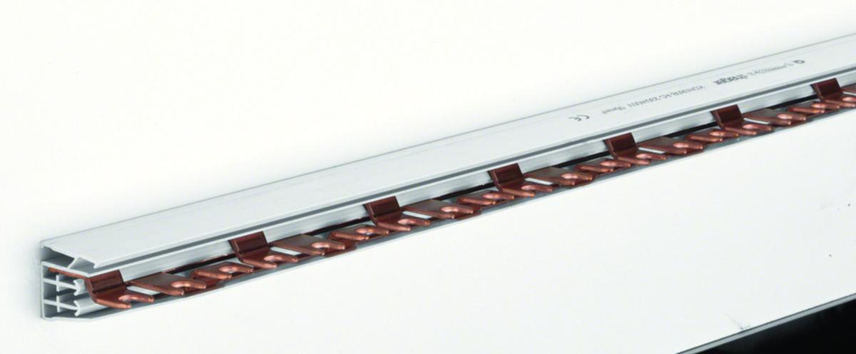 Phase rail 3-pole KDN - INSULATED BUSBAR 3P FORK 16MM² KDN380B