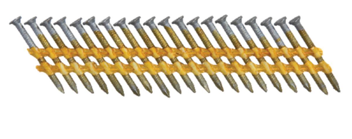 Rakbandad ankarspik 34° varmförzinkad - ANKARSPIK HIKOKI 4/40 VGR 34GR RINGAD 4,0X40MM 1000ST