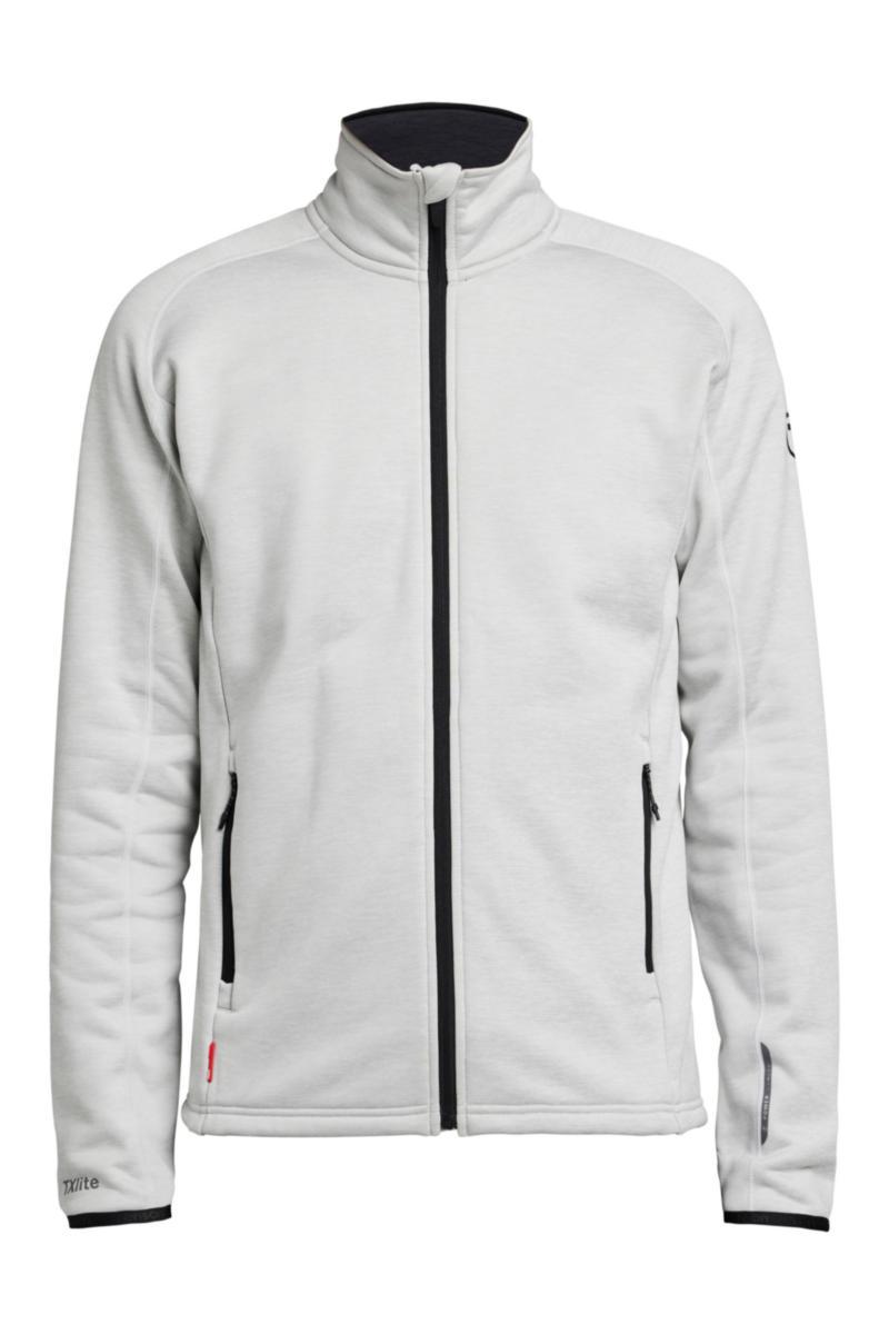 Tröja Tenson 5017401 TXlite - TRÖJA TENSON 5017401 HEL ZIP LJUSGRÅ STL XXL