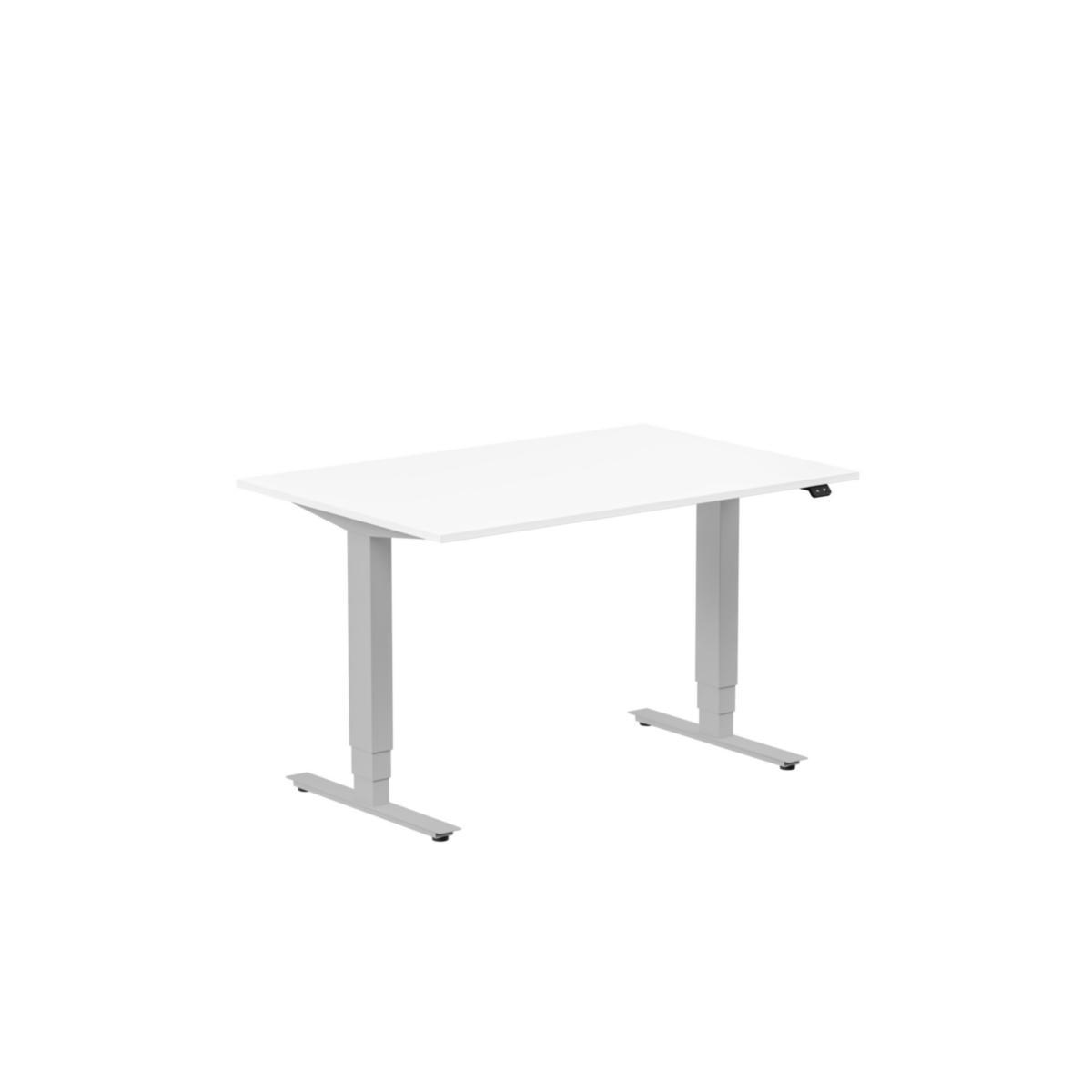 Skrivbord Ergofunk Max, höj- och sänkbart - SKRIVBORD EF MAX 1200X800 VIT/SILVER
