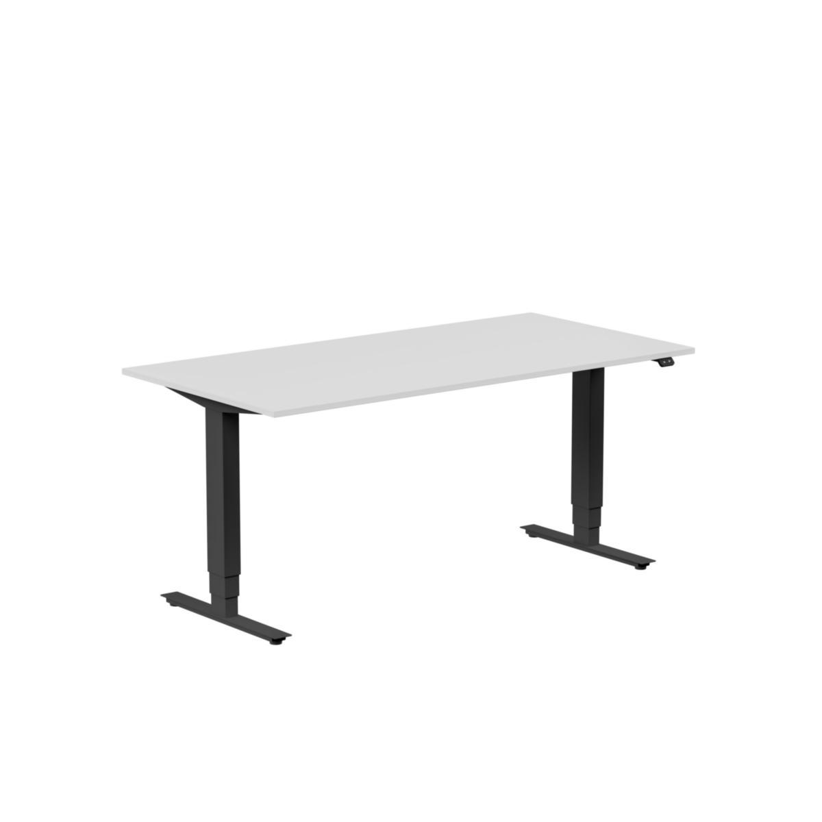 Skrivbord Ergofunk Max, höj- och sänkbart - SKRIVBORD EF MAX 1600X800 LJUSGRÅ/SVART