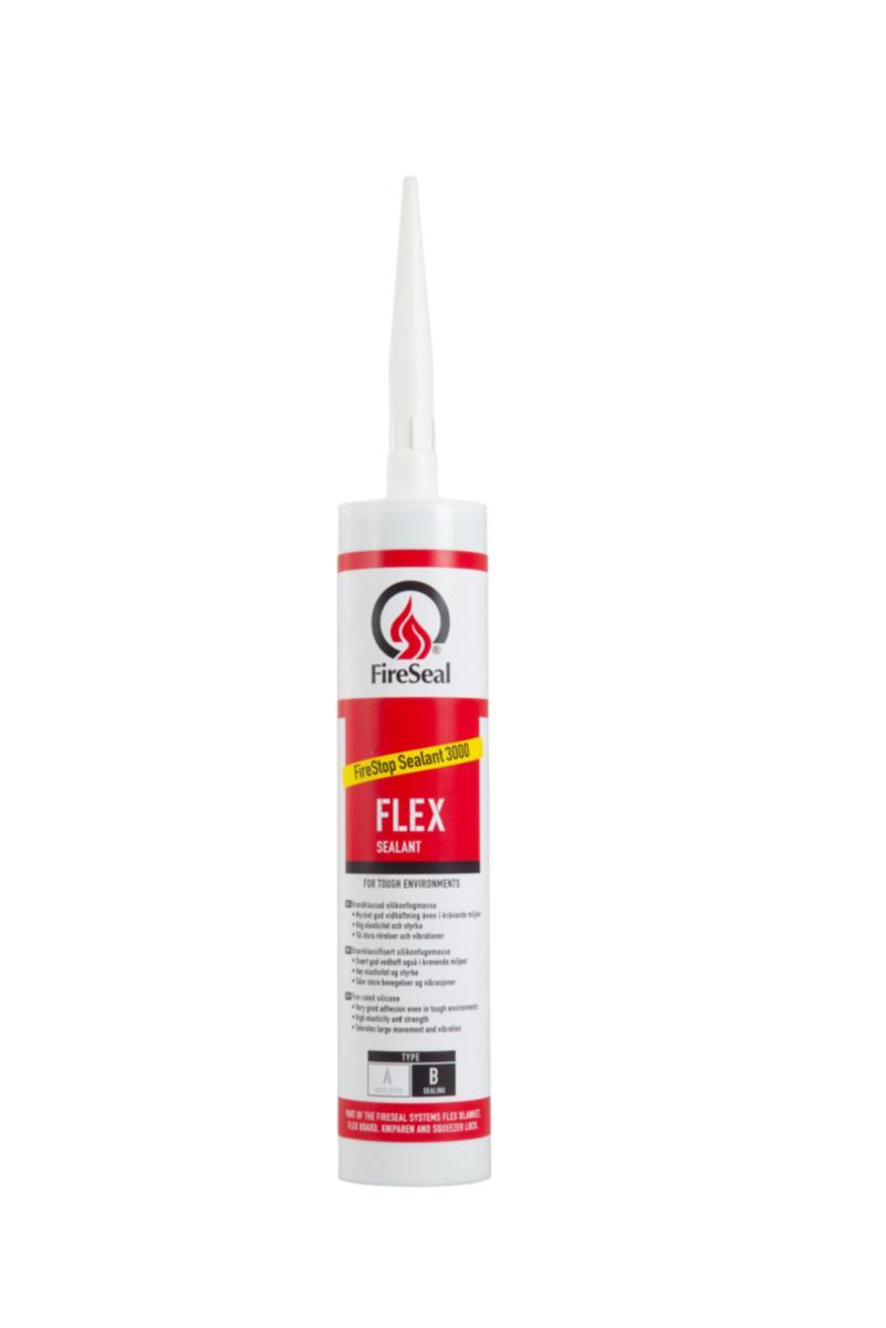 Fire sealant fss-3000 - FIRE SEALANT FSS-3000 310ML WHITE