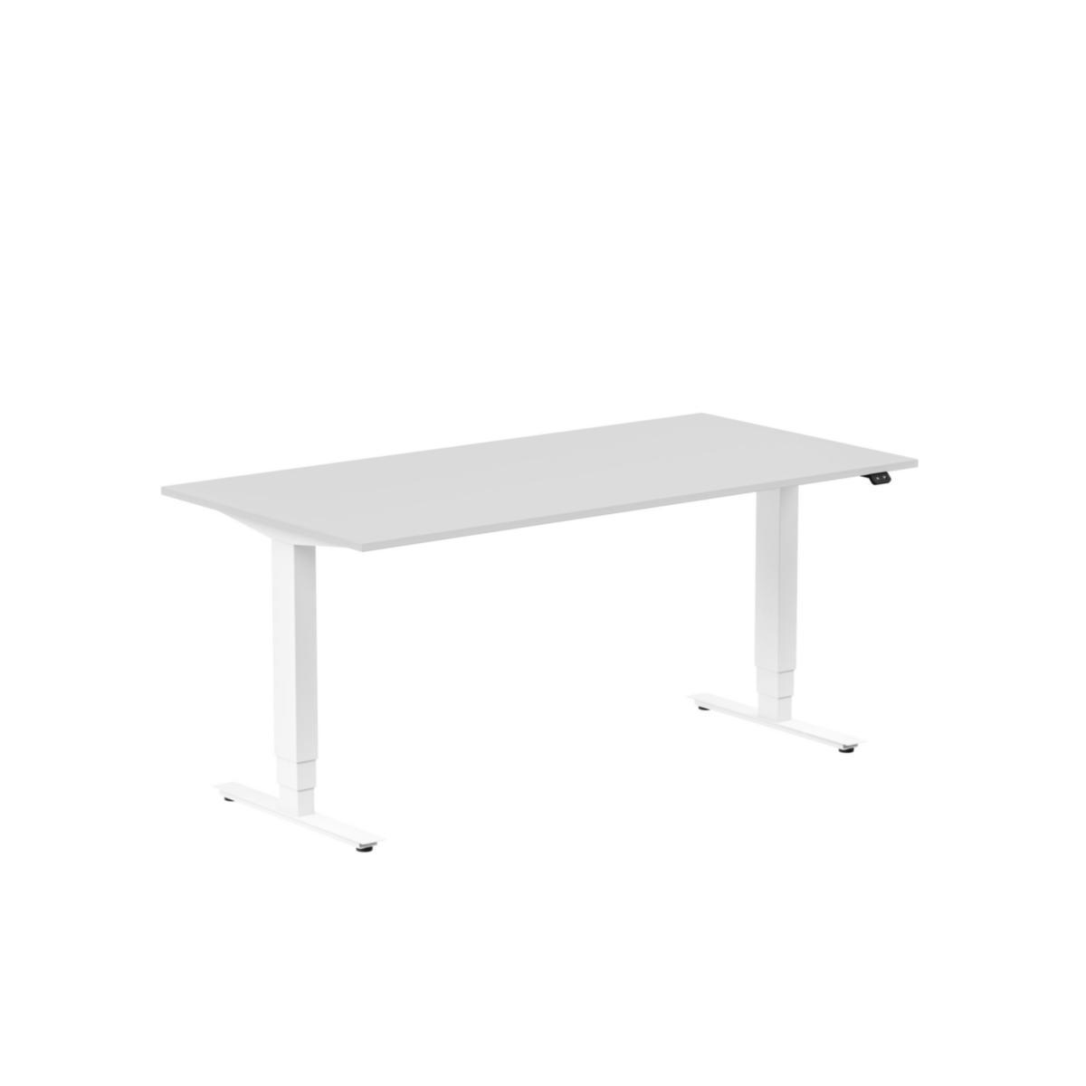 Skrivbord Ergofunk Max, höj- och sänkbart - SKRIVBORD EF MAX 1600X800 LJUSGRÅ/VIT