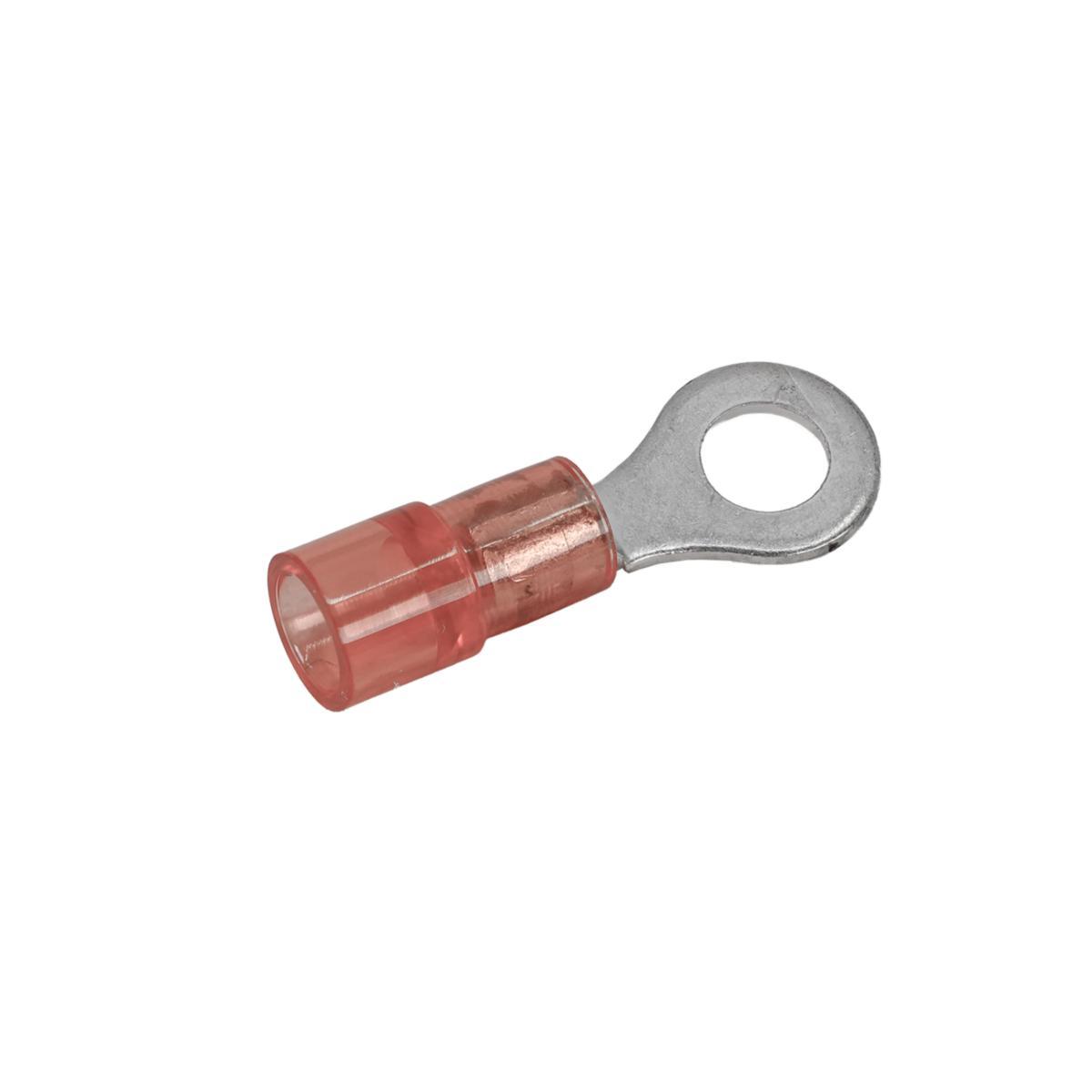 Ringkabelsko, isolerad, konsument FP - RINGKABELSKO 0.5-1.5MM² M4 RÖD ISOLERAD A1543R-CP 15-PACK