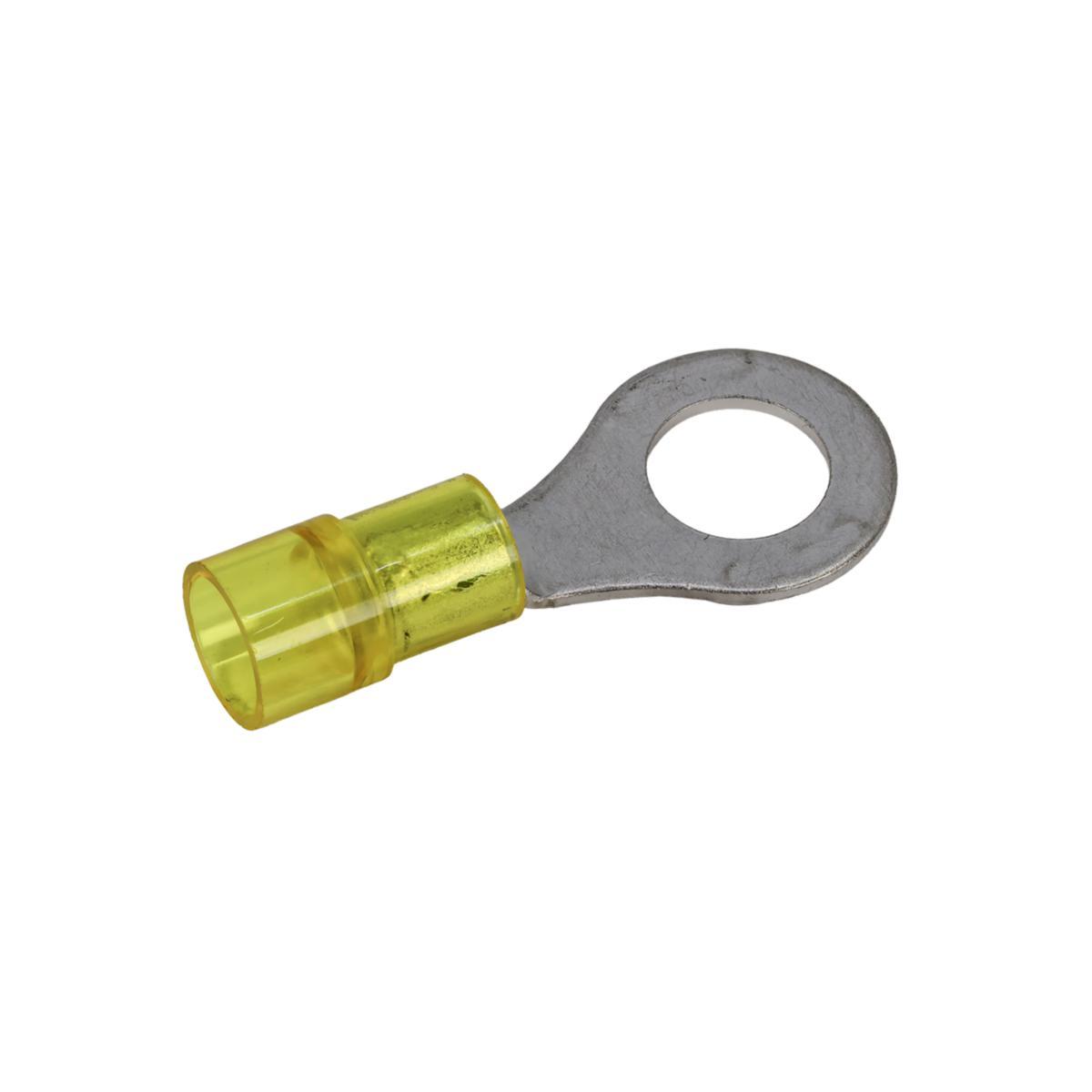 Ringkabelsko, isolerad - RINGKABELSKO 4-6MM² M8 GUL ISOLERAD A4685R