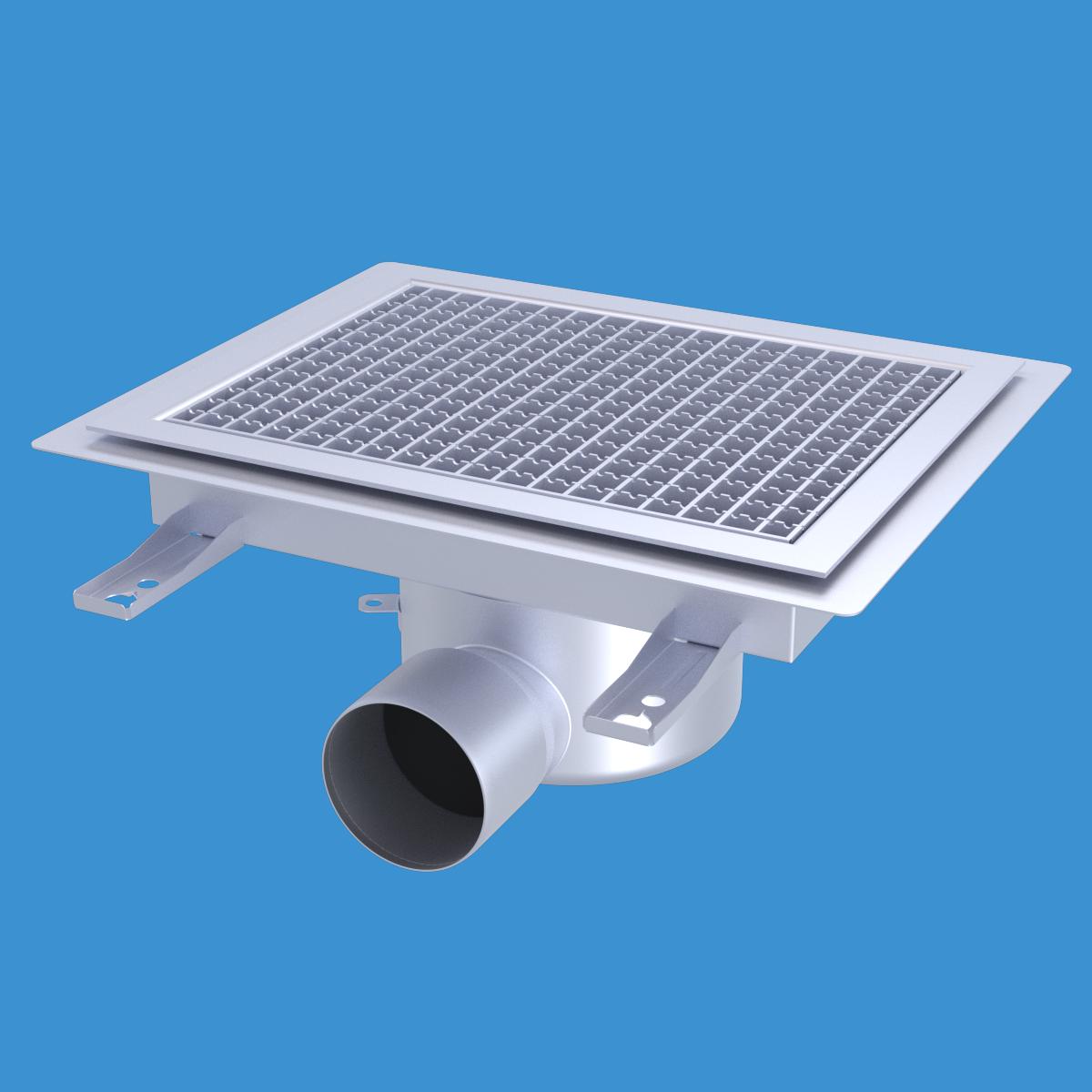 Golvbrunn Furo 113, 400x300mm. Furhoffs - GOLVBRUNN FURO113 400x300 S110 FÖR KLINKERGOLV K4