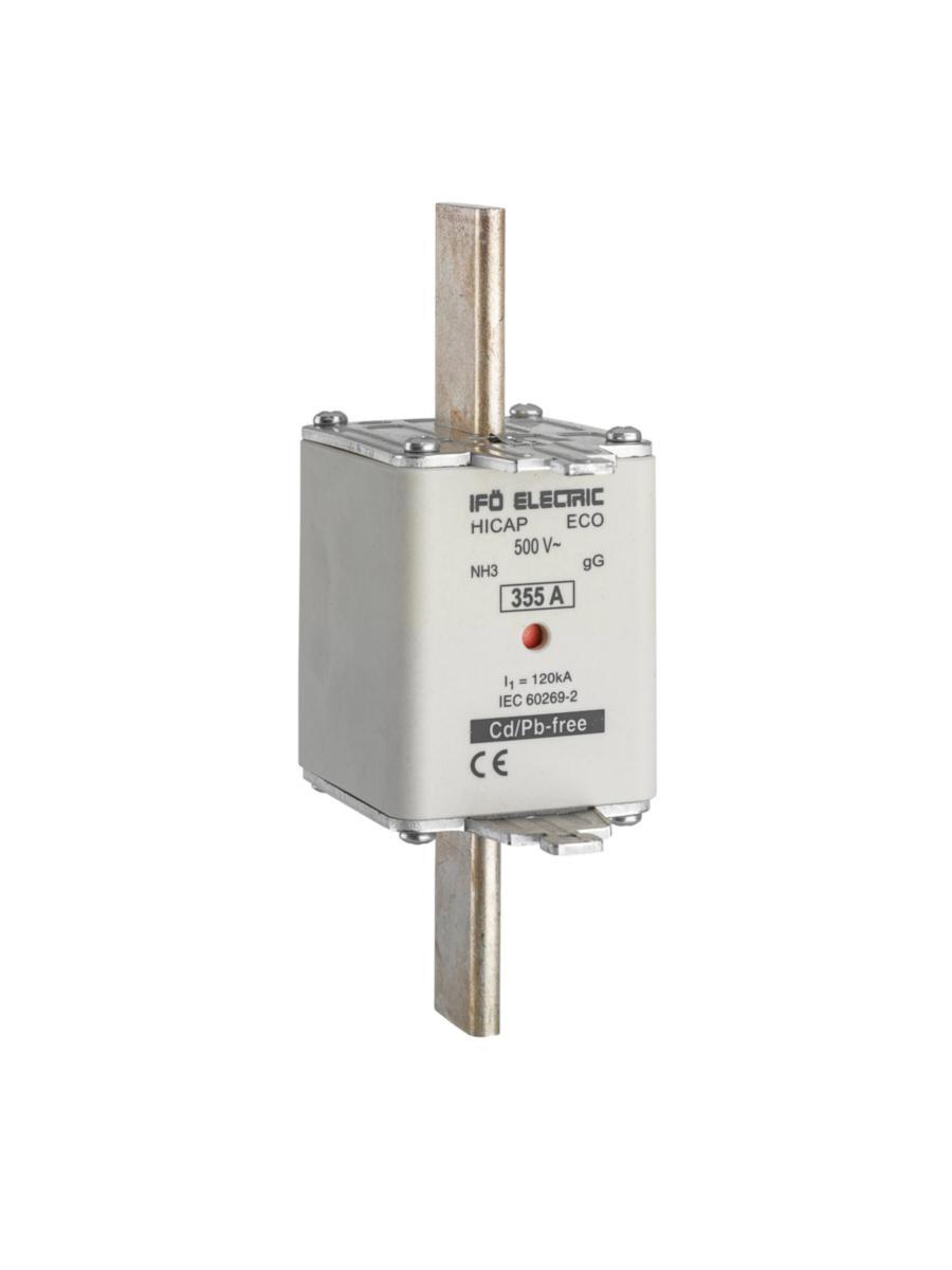 Knivsäkring Hicap ECO, gG, NH3 - KNIVSÄKRING ECO 355A/3 gLgG 500V