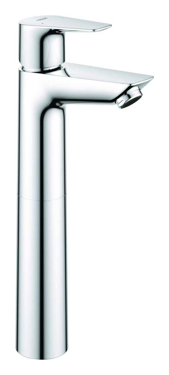 Tvättställsblandare Start Edge hög "click", Grohe - GROHE TVÄTTSTÄLLSBLANDARE STARTEDGE F.SKÅL "CLICK", KROM