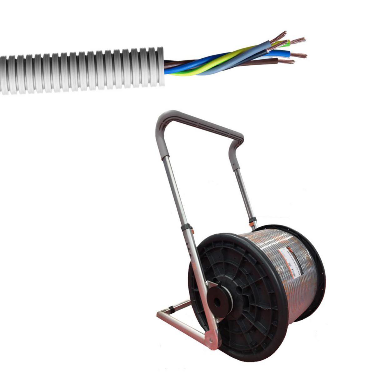 Flexrör fördragen FQ RnR Dca Tvinnad - FLEXRÖR 16/FQ 5G1.5T NEXT RNR P