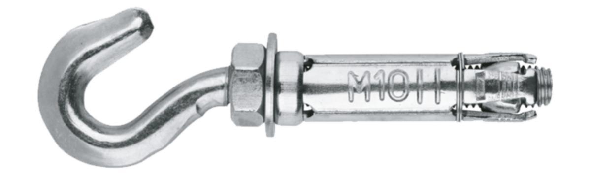 Sköldankare med krok Sormat - SKÖLDANKARE FZB M6 KROK 10ST