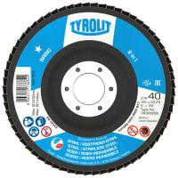 Flap disc Tyrolit Basic 2in1 Conical 27A