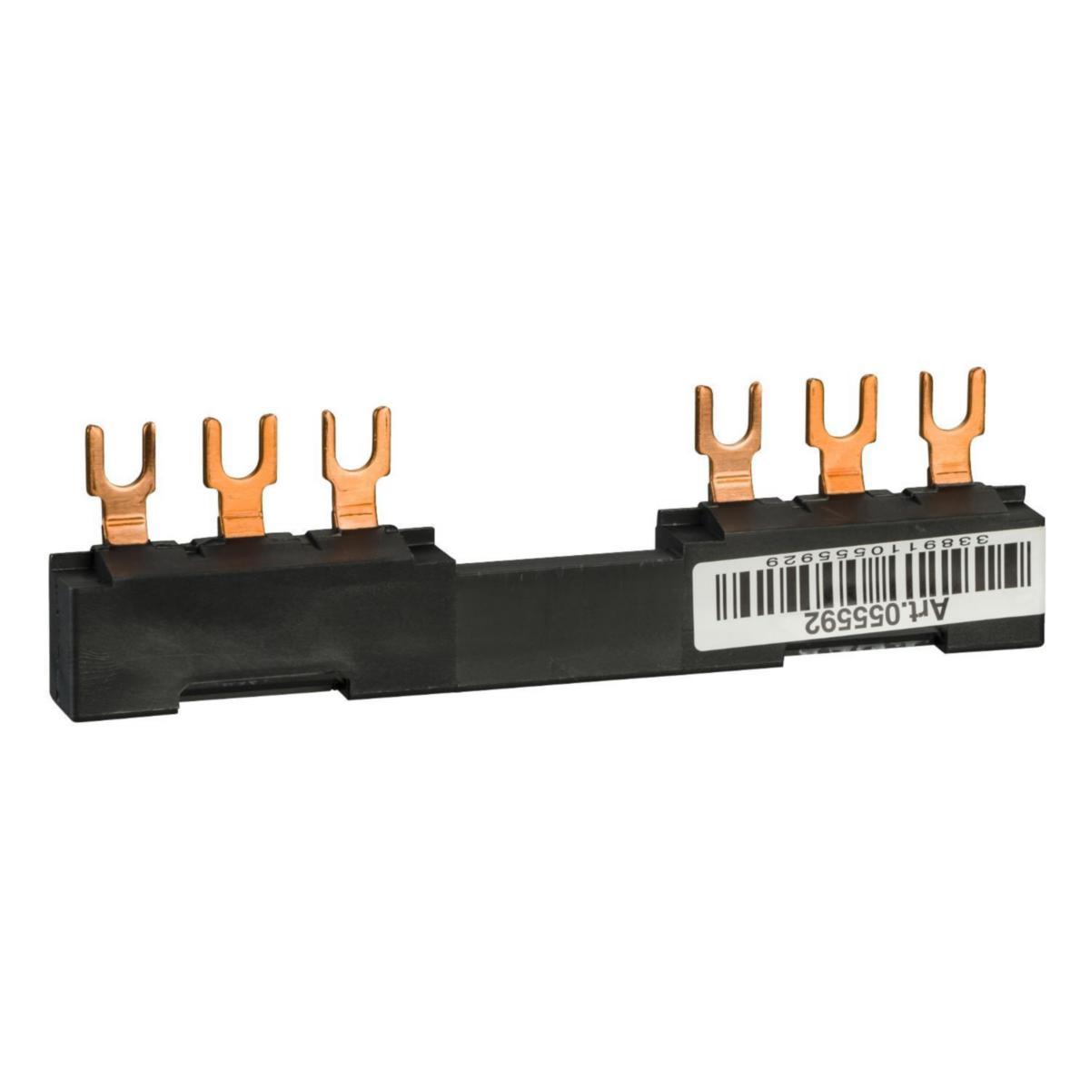 Överkopplingsskena GV2 - ÖVERKOPPLINGSSKENA 2PL/72MM GV2G272