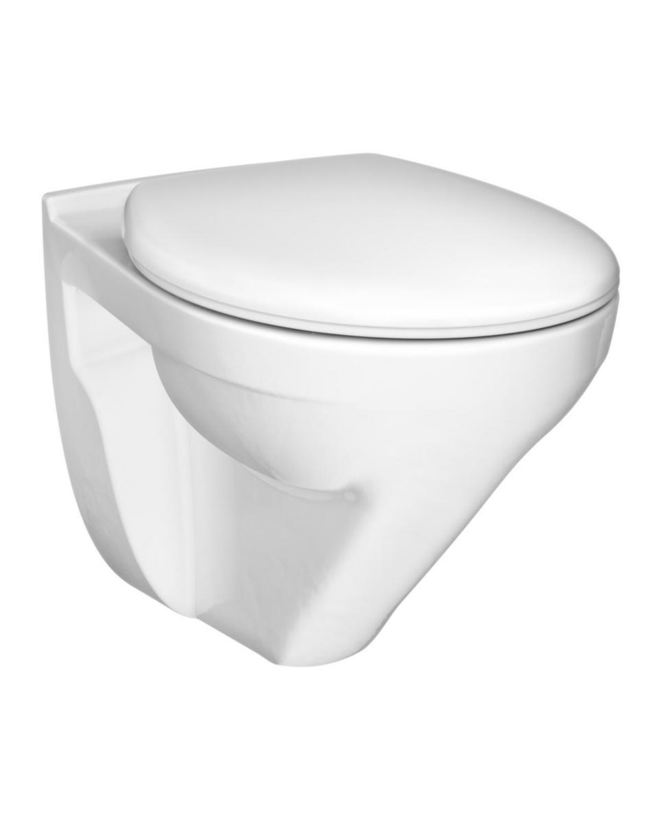 WC-skål Nordic3 HF, Gustavsberg - GBG NORDIC3 HF 3630 WC SKÅL VIT. MED MJUK SITS