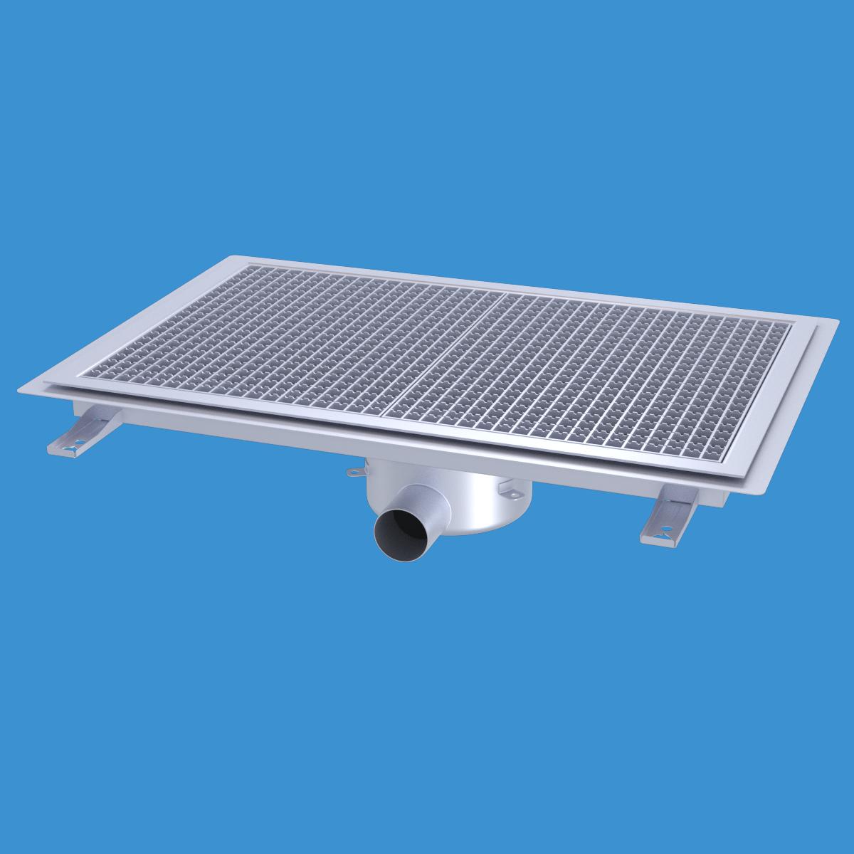Golvbrunn Furo 113, 800x500mm. Furhoffs - GOLVBRUNN FURO113 800x500 S75 FÖR KLINKERGOLV K4