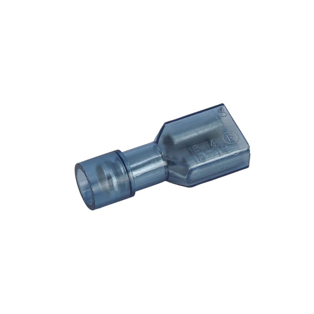 Fully insulated flat-pin connector, consumer FP - RECEPTACLE 1,5-2,5 10-P