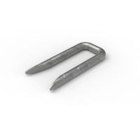 Stay staple and washer