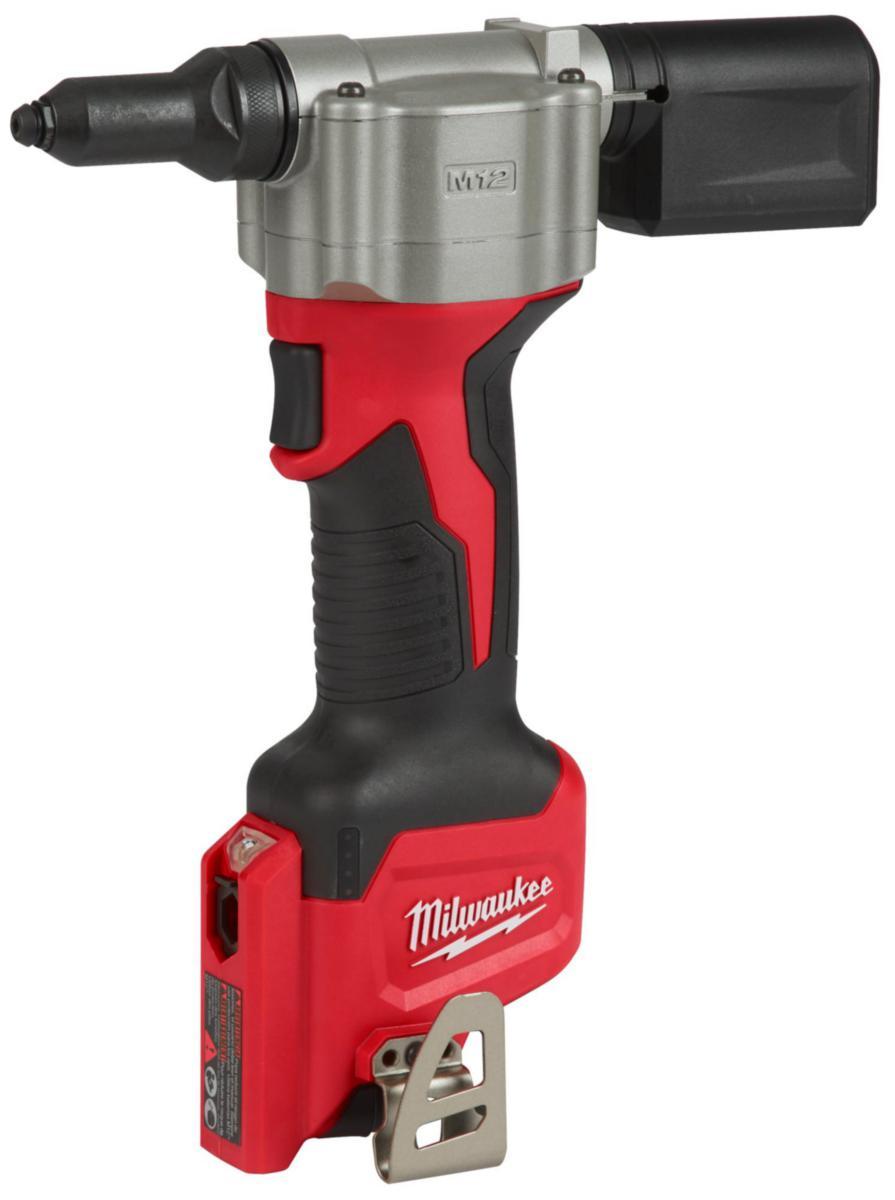 Pop Rivet Gun Milwaukee M12 BPRT-0 SOLO - RIVET GUN MILWAUKEE M12 BPRT-0 SOLO 325 X 4.8