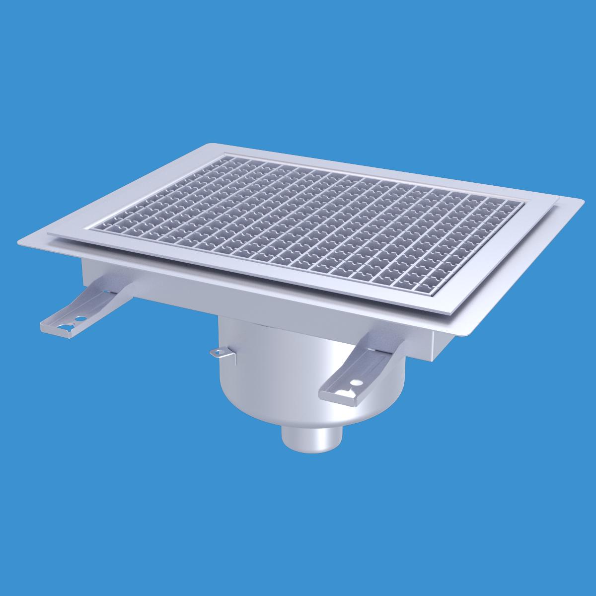 Golvbrunn Furo 113, 400x300mm. Furhoffs - GOLVBRUNN FURO113 400x300 B75 FÖR KLINKERGOLV K4