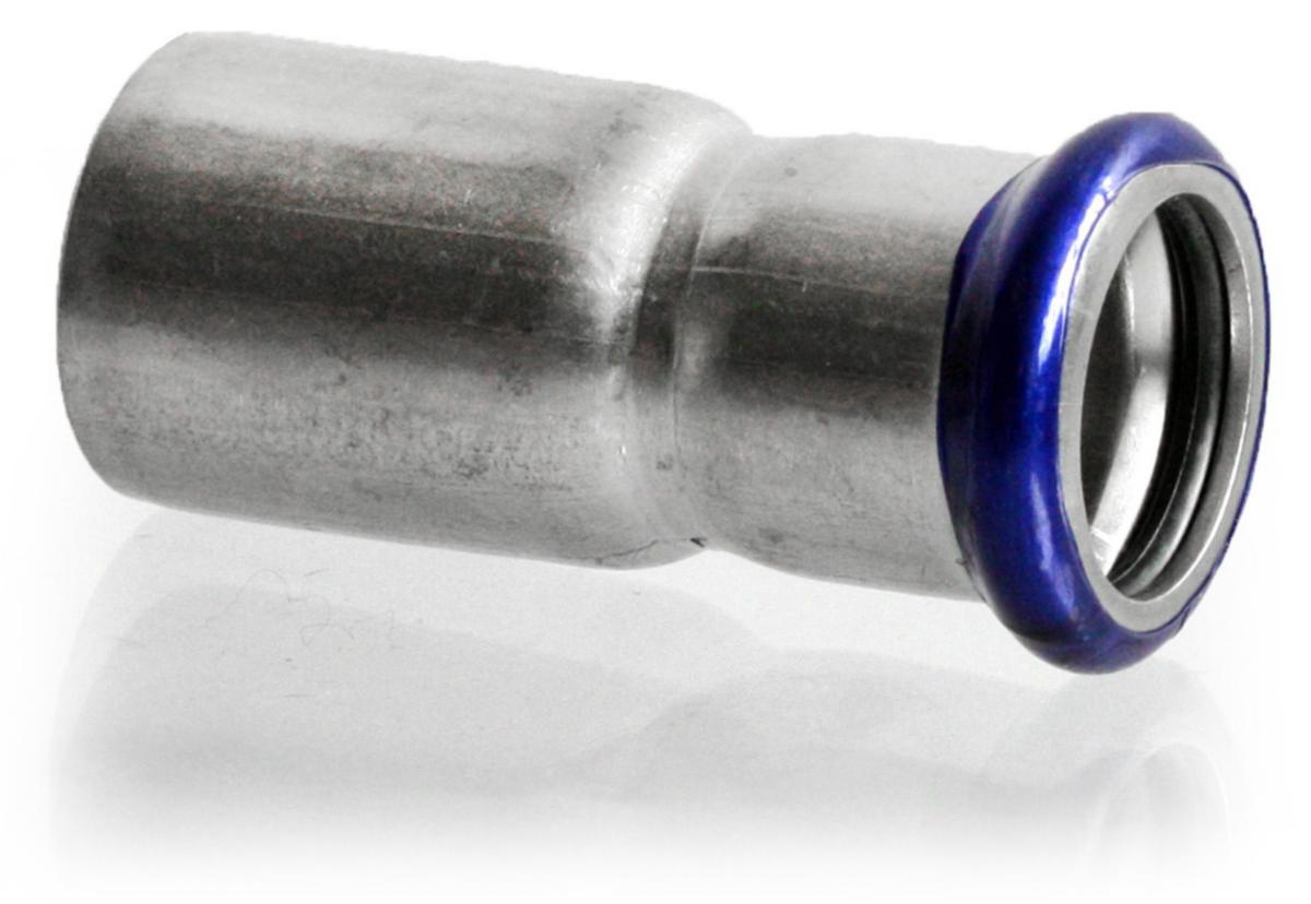 Reduction stainless 316L, A-press, a-collection - M54-M22 REDUCER WITH PLAIN END