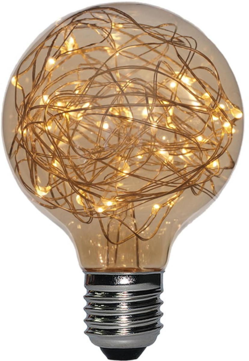 LED-lampa Glob dekorativ - LED GLOBE 80MM 1,5W E27 2200K 