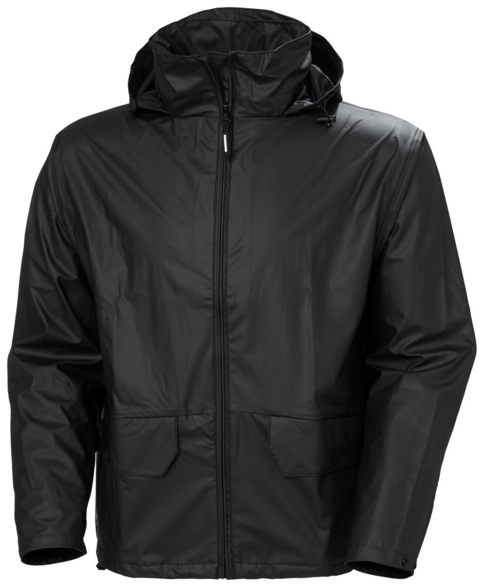 Regnjacka Helly Hansen Voss 70180 - REGNJACKA HH 70180-990 SVART VOSS STL M